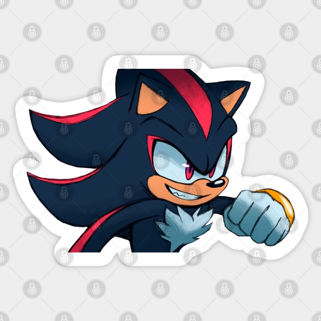 Shadow Sticker by Lunatyk